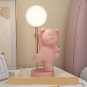 Cute  Bear Decoration Table Lamp Bedside Table Bedroom Children Room Decoration