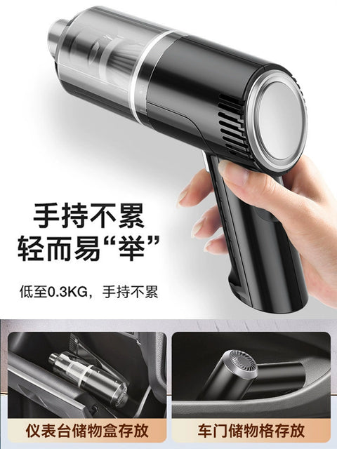 Car Car Cleaner for Home and Vehicle Large Suction Portable Powerful Small Car Cleaner