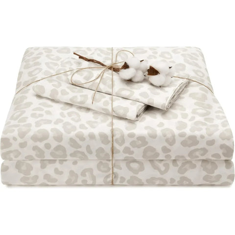 100% Pure Organic Cotton Sheets Set King Size