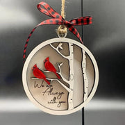 Christmas Wooden Hanging Decoration With String Christmas Pendant Decoration Perfect Gift Idea