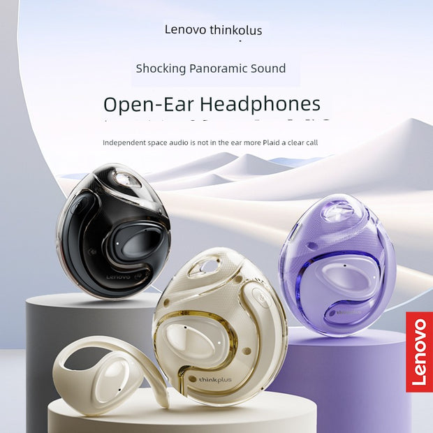 Lenovo Small Coconut Ball Open Sports Running Bluetooth Headset