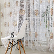 High Luxury Light Curtain Line String Window Curtain Tassel Door Room Divider Scarf Valance Living Room Bedroom Decor navidad