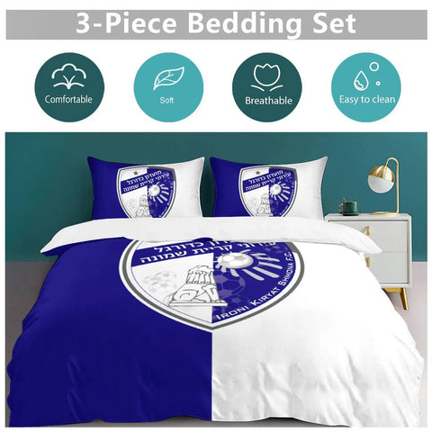 Hapoel Ironi Kiryat Shmona Bedding Set Duvet Cover Bedroom Comforter Single Twin King Size Quilt Cover Home Textile