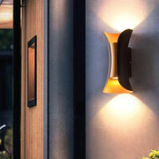 Black Golden Led Wall Light Up Down Popular Living Room Hotel Corridor Asile Bedside Sconce Balcony Garden Decor Porch Lamp