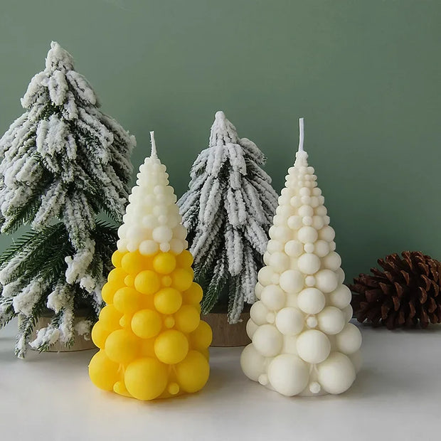 Bubble Ball Christmas Tree Aromatherapy Candle Ins Shooting Props Display