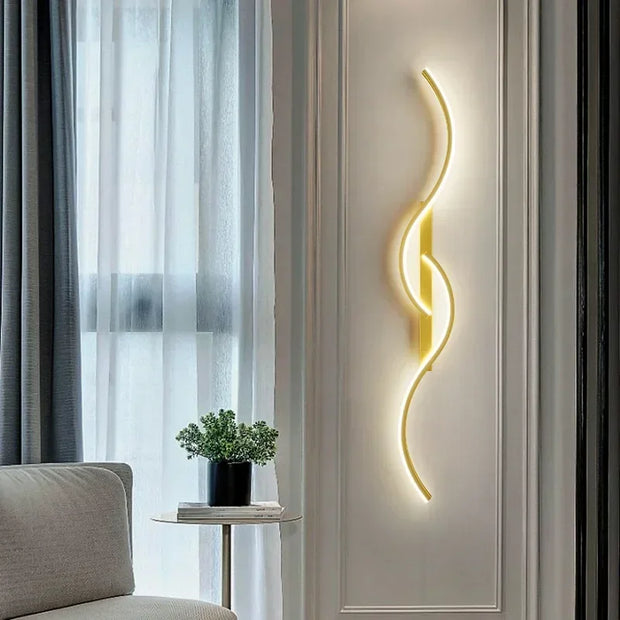 Modern LED Wall Lamp for Living Dining Room Bedroom Bedside Wall Lights Home Decoration Interior  Wall Sconce Fixture Luster