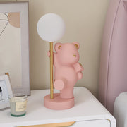 Cute  Bear Decoration Table Lamp Bedside Table Bedroom Children Room Decoration